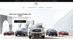 Desktop Screenshot of infiniti-dubai.com